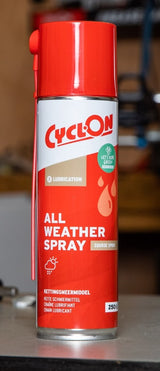 Cyclon all-wheather kettingspray 250ml
