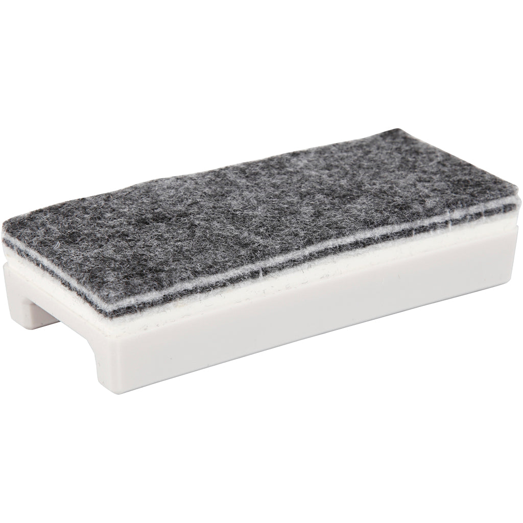 Whiteboard wisser, l: 14 cm, b: 6 cm, 1 stuk