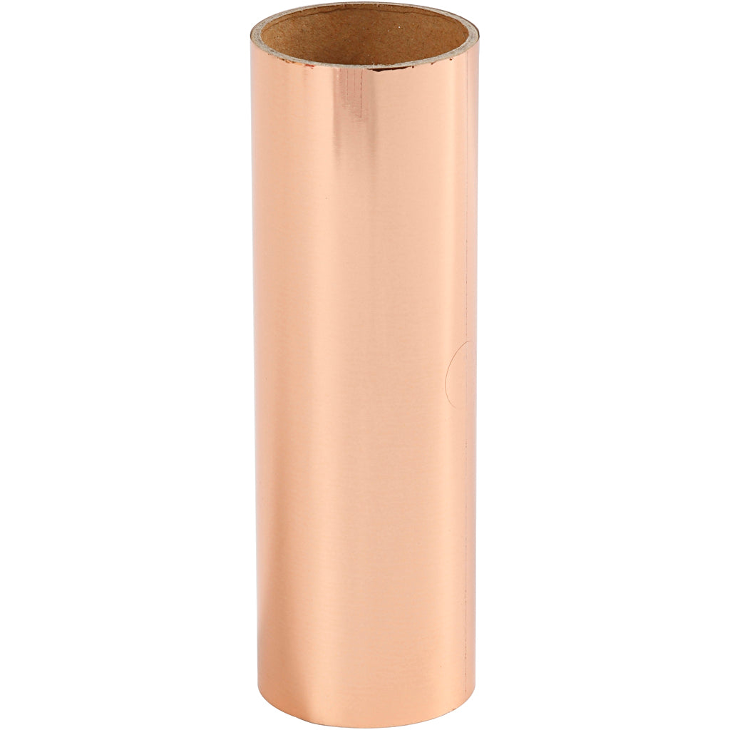 Creativ company deco folie, b: 15,5 cm, dikte 0,02 mm, roze goud, 50 cm 1 rol