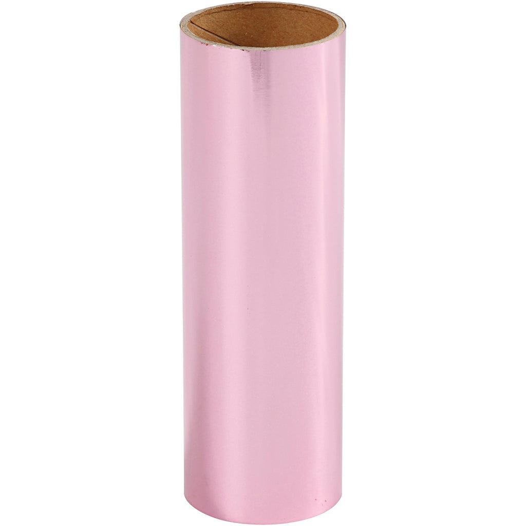 Creativ company deco folie, b: 15,5 cm, dikte 0,02 mm, roze, 50 cm 1 rol