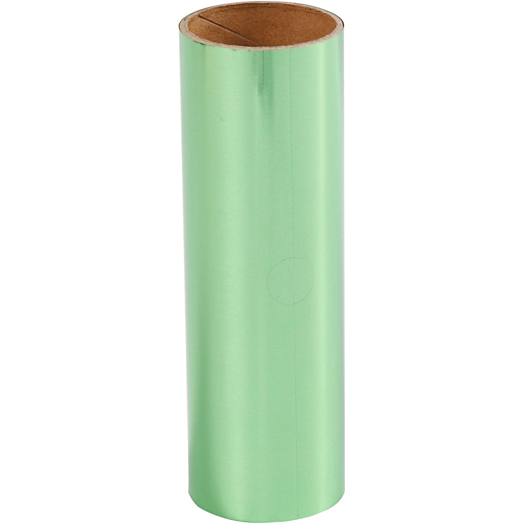 Creativ company deco folie, b: 15,5 cm, dikte 0,02 mm, groen, 50 cm 1 rol