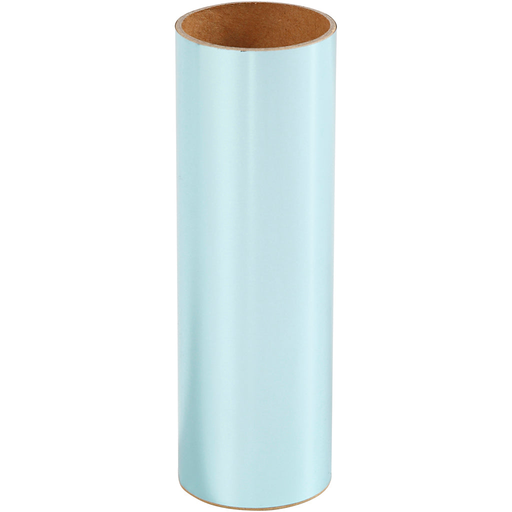 Creativ company deco folie, b: 15,5 cm, dikte 0,02 mm, lichtblauw, 50 cm 1 rol