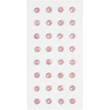 Creativ company strasstenen, d 8 mm, lichtrood, 32 stuk 1 doos