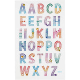Creativ company diamond stickers, alfabet, vel 10x16 cm, 1 vel