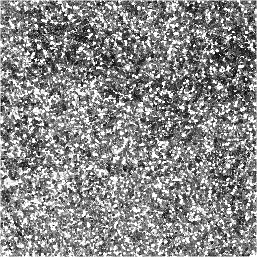 Creativ company bio-glitter, d 0,4 mm, zilver, 10 gr 1 doosje