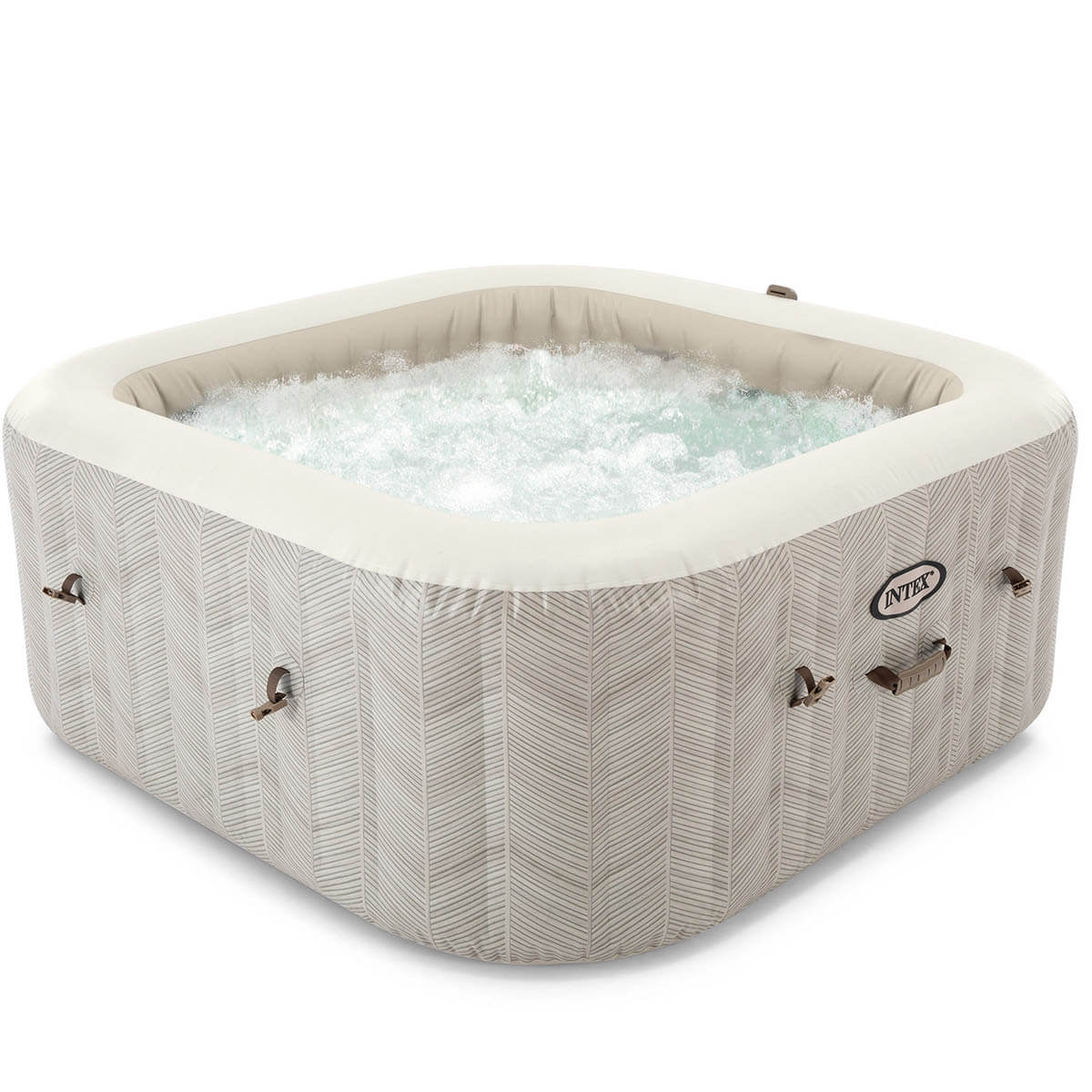 Intex opblaasbare spa | 6-persoons chevron deluxe