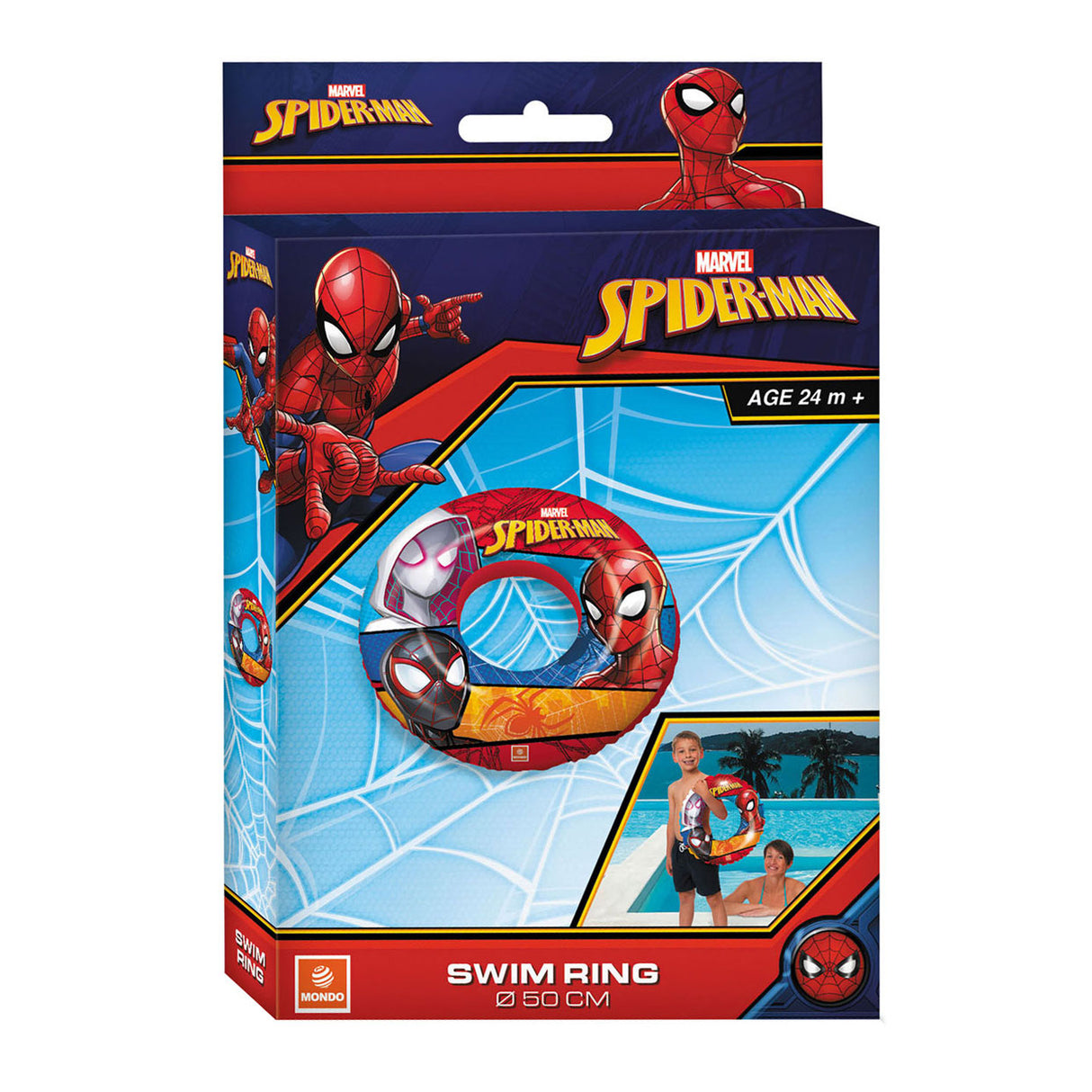 Mondo zwemring spiderman