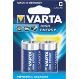 Varta batterij longlife longlife baby 2-series blister c