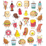 Creativ company stickers, fast food, vel 15x16,5 cm, 1 vel