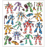 Creativ company zelfklevende stickers transformers, 1 vel
