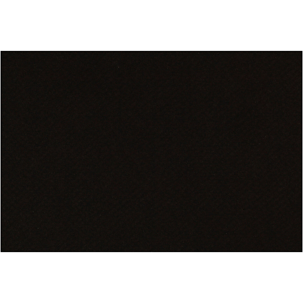 Creativ company frans karton, a4, vel 210x297 mm, 160 gr, zwart, 1 vel