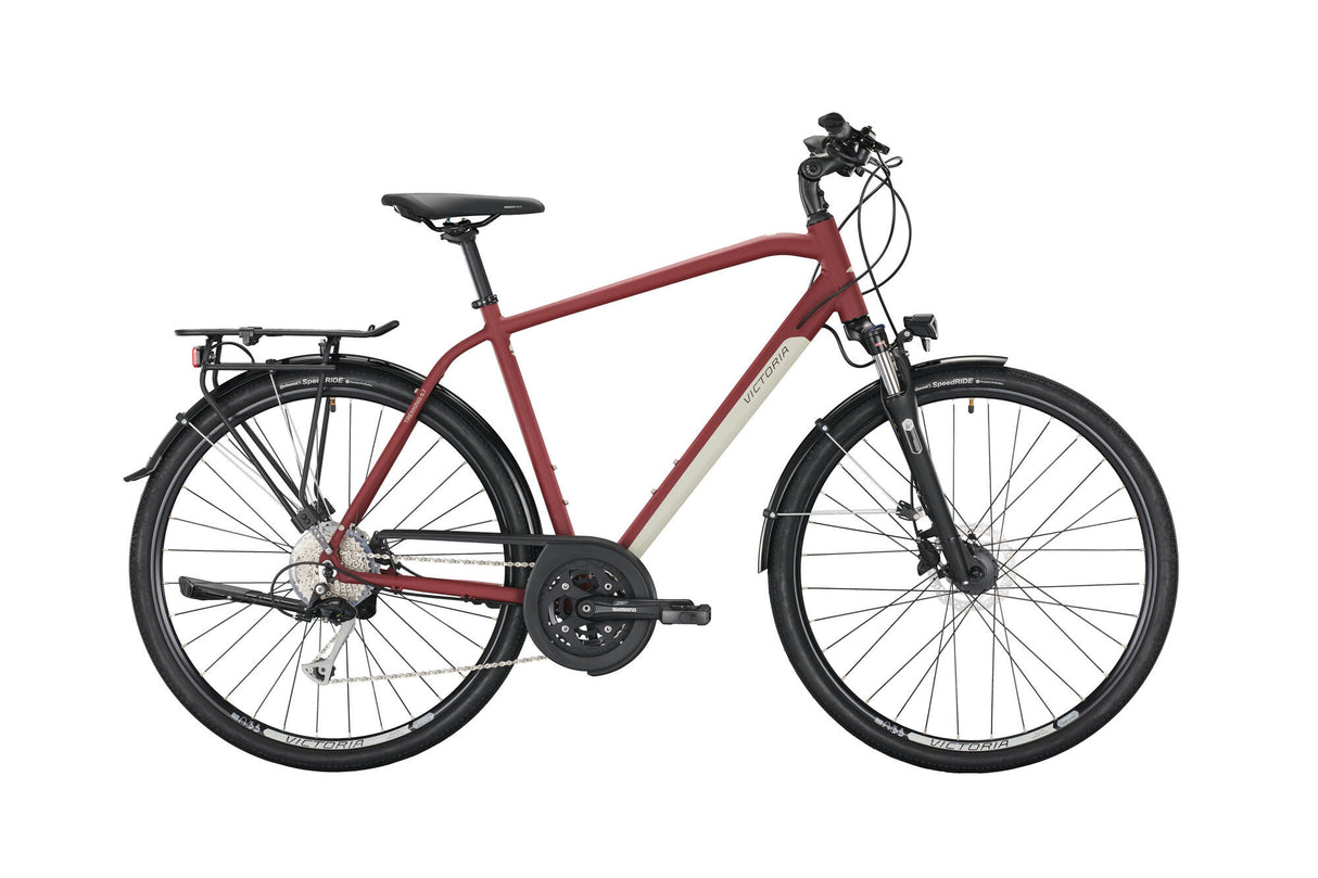 Victoria trekkingfiets trekking 6.7 mod. 22 bike vict.trekking 6.7 28 51 diam. 27sp red matt