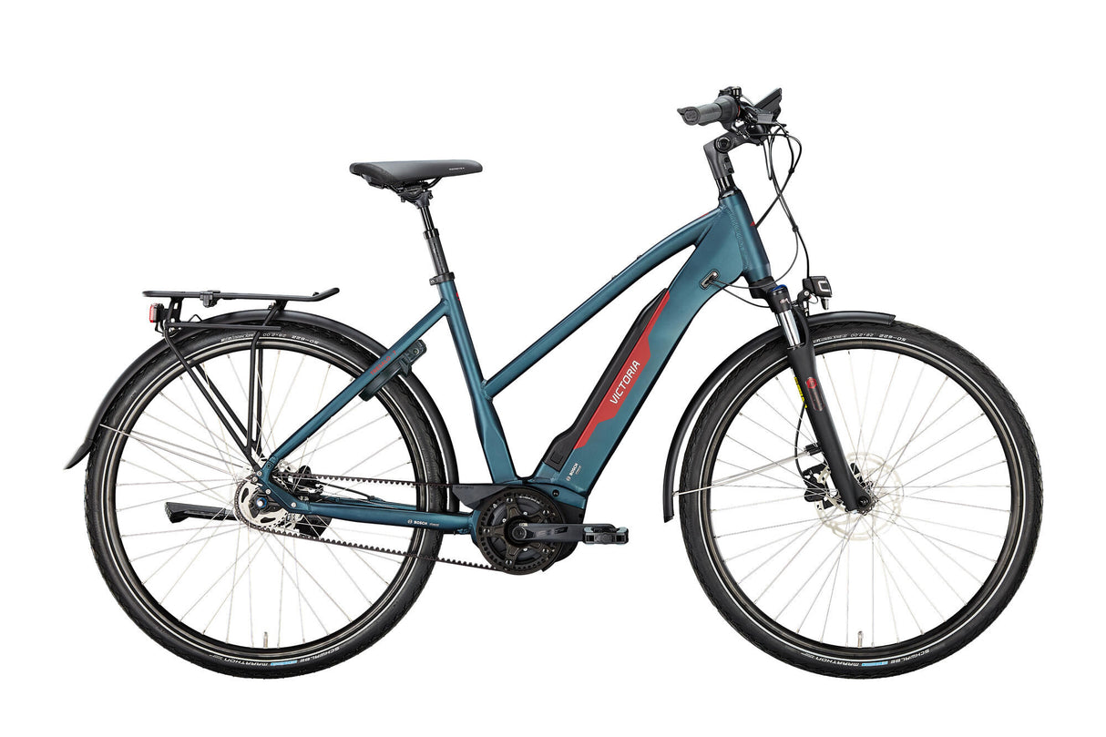 Victoria elektrische trekkingfiets "tresalo 7" (#1) ebike vic.tresalo 7 28/48 trap. 5sp fw dark night