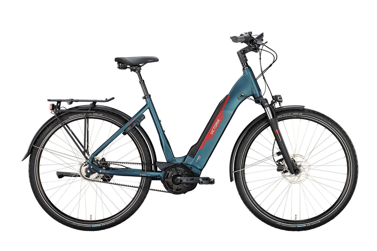 Victoria elektrische trekkingfiets "tresalo 7" (#1) ebike vic.tresalo 7 28/60 wave 5sp fw dark night