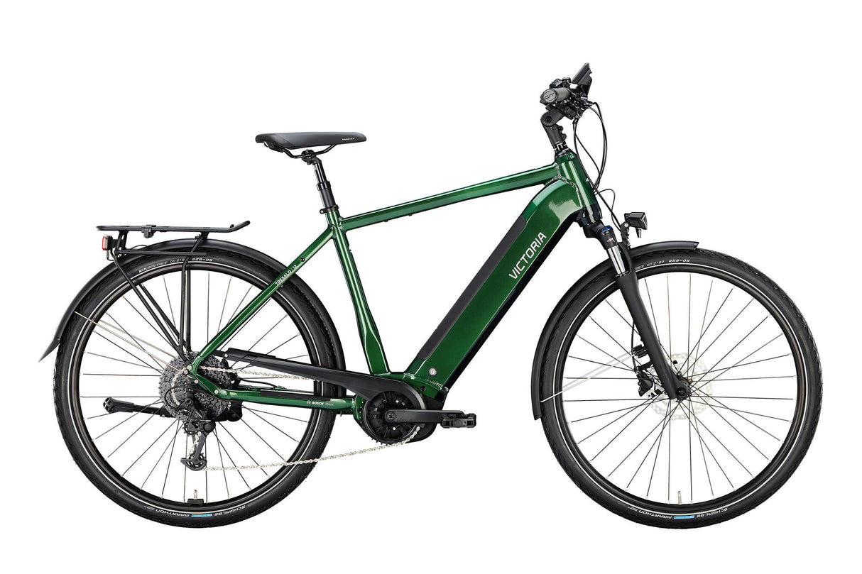 Victoria elektrische trekkingfiets tresalo 12 (#1) ebike vict. tresalo 12 28 50 9sp green