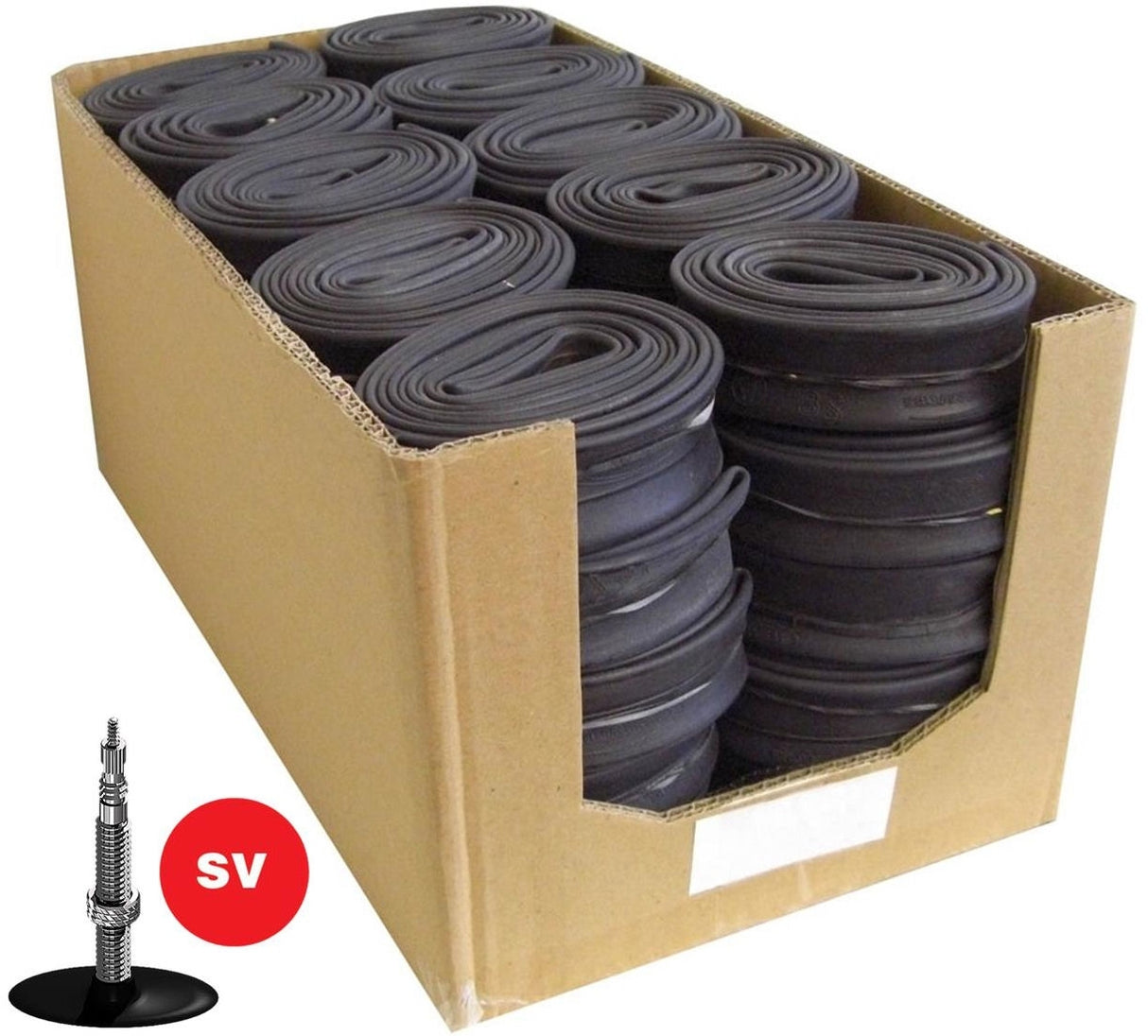 Edge binnenband 28 29 (32 40-622 635) - sv40mm (werkplaatsverpakking 50 stuks)