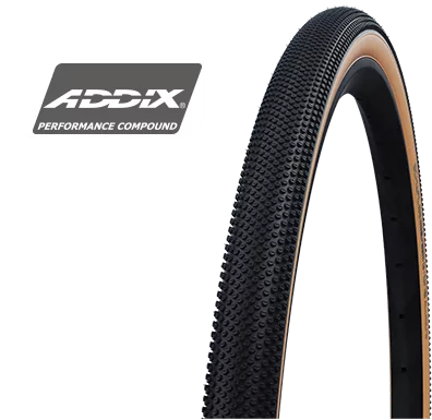 Buitenband Schwalbe G-One Allround RaceGuard 28 x 1.50 40-622mm - brons zijwand