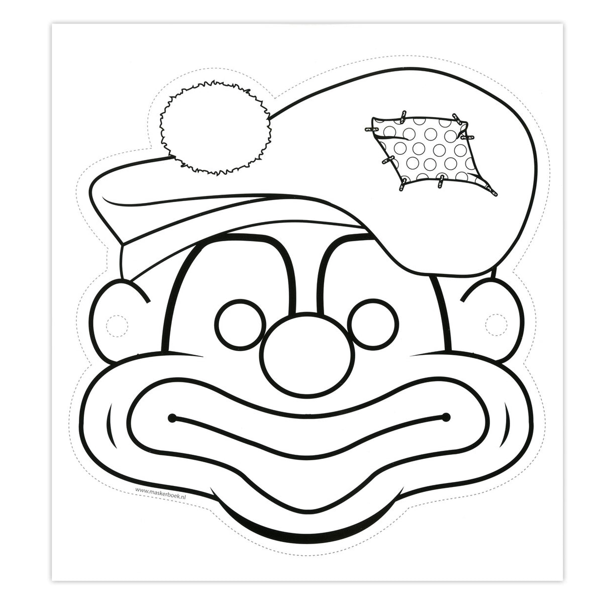 Centraal boekhuis maskers: circus