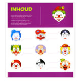 Centraal boekhuis maskers: clowns