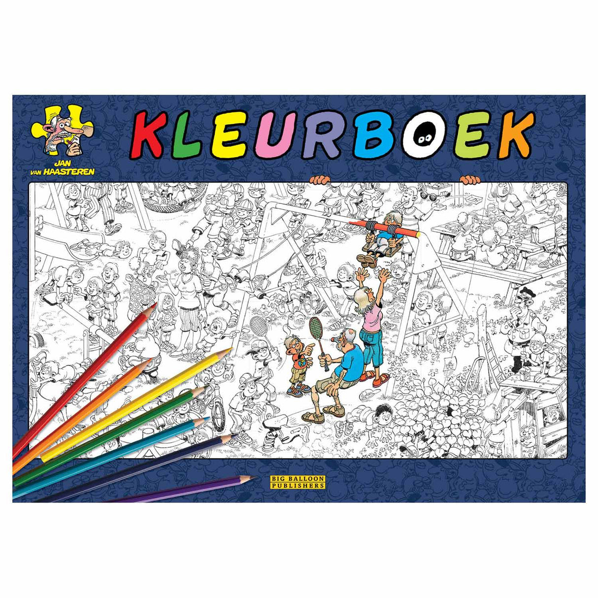 Jan van haasteren kleurboek