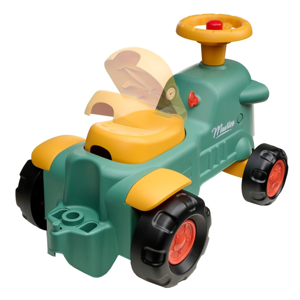 Loopfiguur tractor maurice groen
