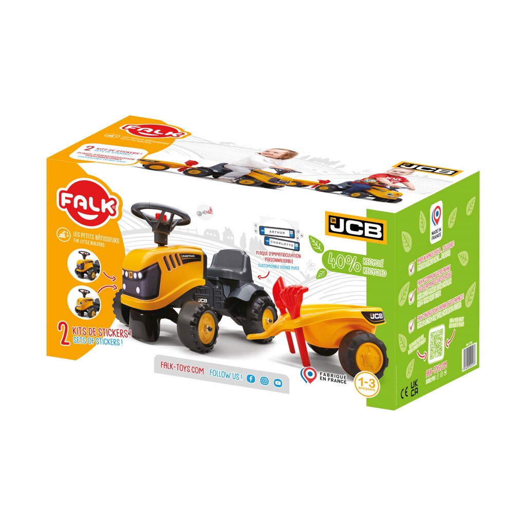 Falk jcb looptractor set 1+