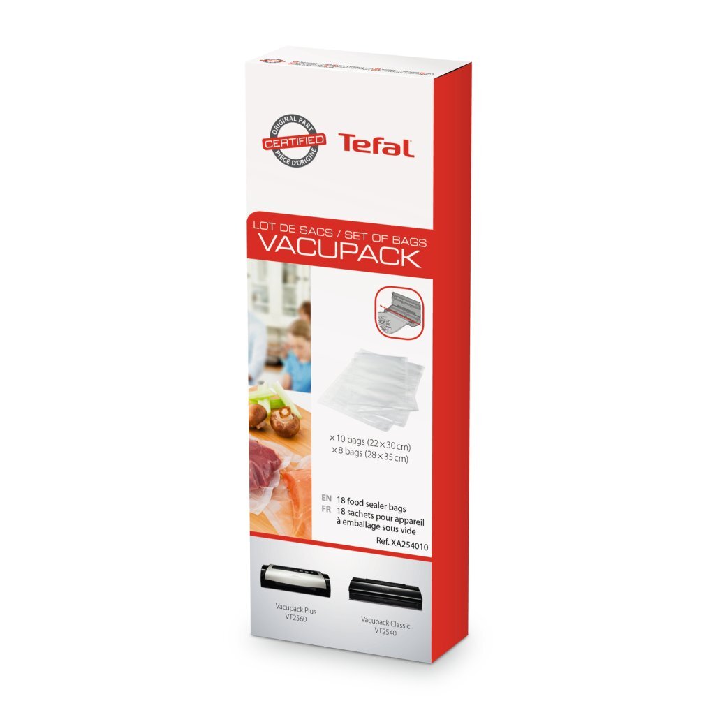 Tefal xa2540 vacuümzakken 18 stuks