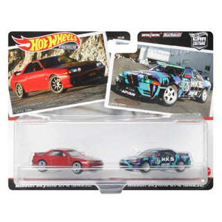 Mattel hot wheels premium 2 pack assorti