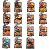 Mattel jurassic world matchbox diecast collectie (legacy movie) assorti
