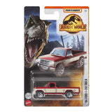 Mattel jurassic world matchbox diecast collectie (legacy movie) assorti