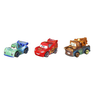 Mattel cars disney mini racers 3 pack assorti