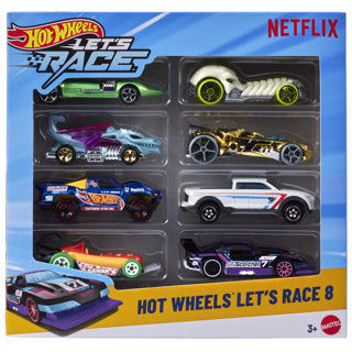 Hw diecast 8-pack laten we racen