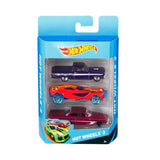 Mattel hot wheels auto diecast 3-pack assorti