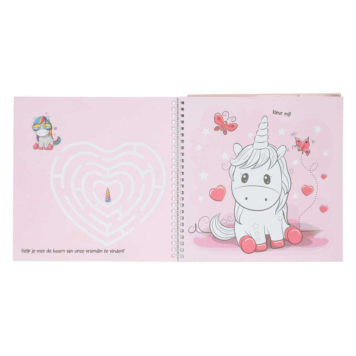 Sticker- en Sjablonenboek Ik hou van Unicorns