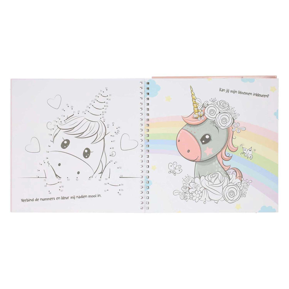 Sticker- en Sjablonenboek Ik hou van Unicorns