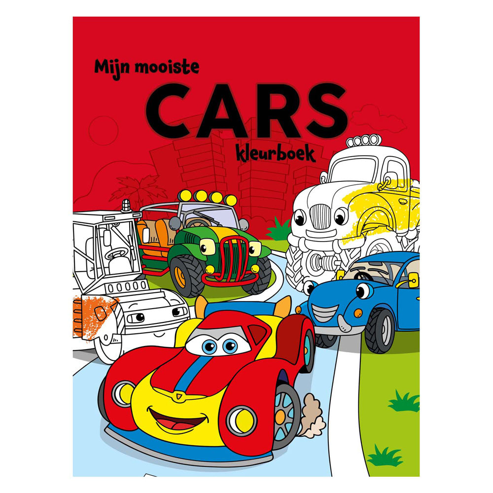Mondikaarten mijn kleurboek - cars