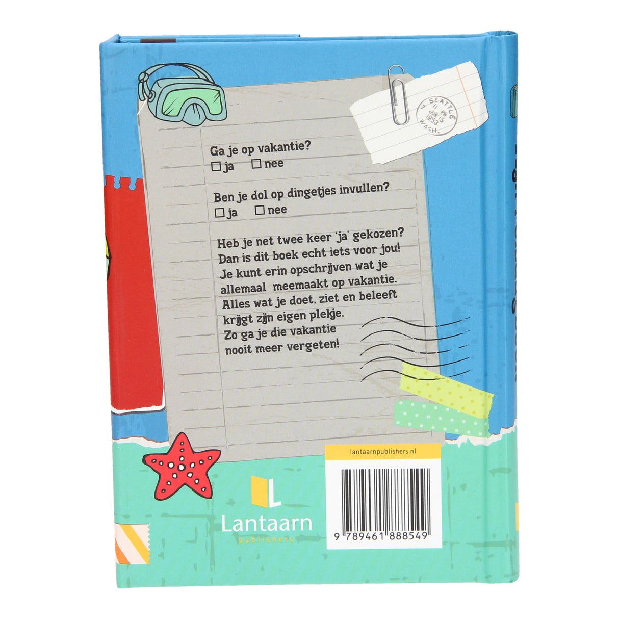 Lantaarn publishers mijn reisdagboek - kids editie