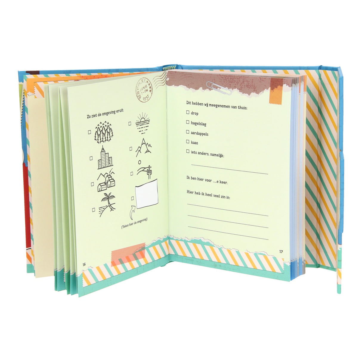 Lantaarn publishers mijn reisdagboek - kids editie