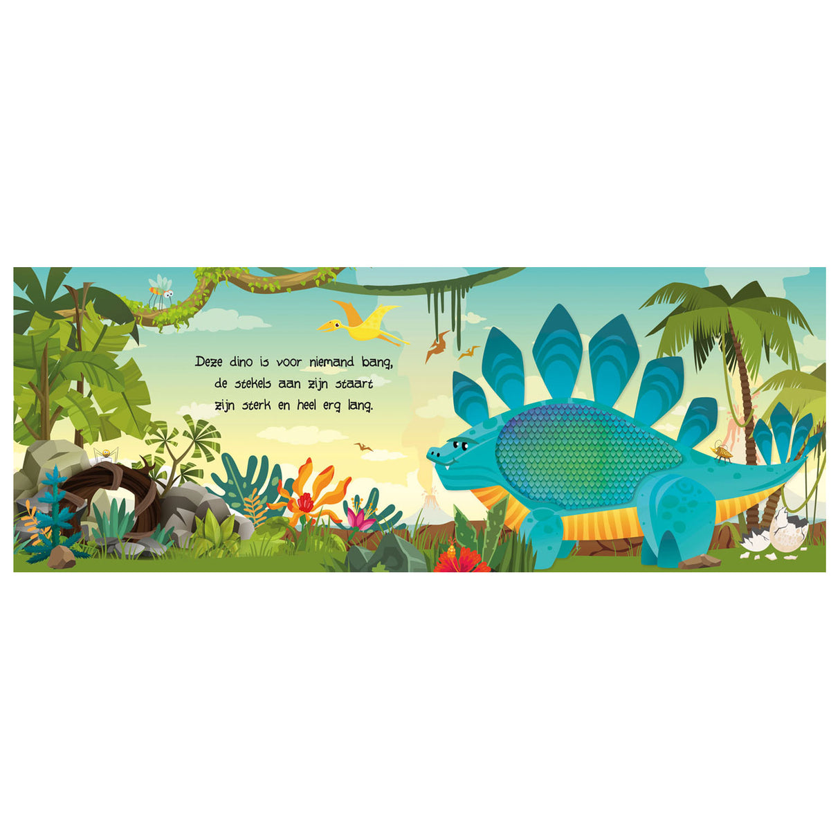 Lantaarn publishers kijk en voel - dinosaurussen