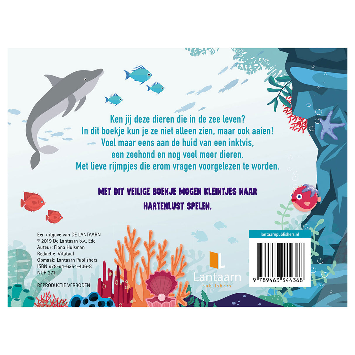 Lantaarn publishers kijk en voel - dieren onder water