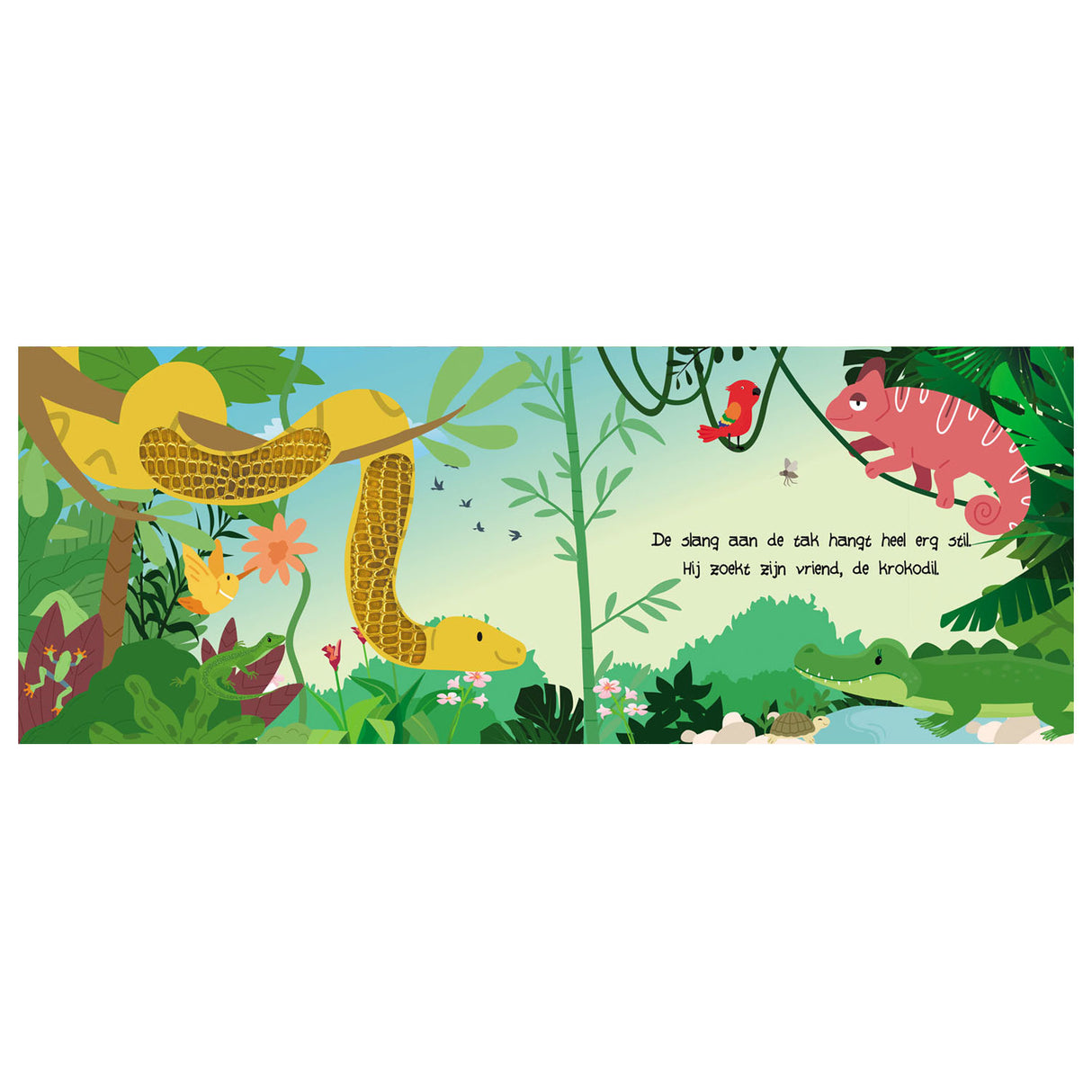 Lantaarn publishers kijk en voel - jungledieren