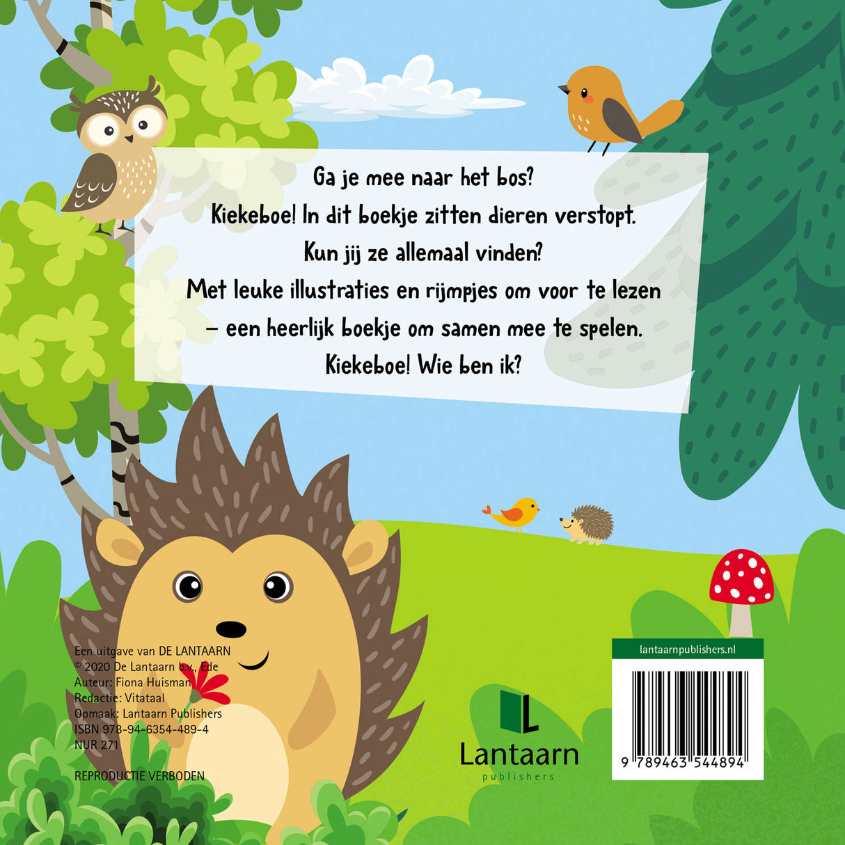 Mijn kiekeboek - bosvriendjes
