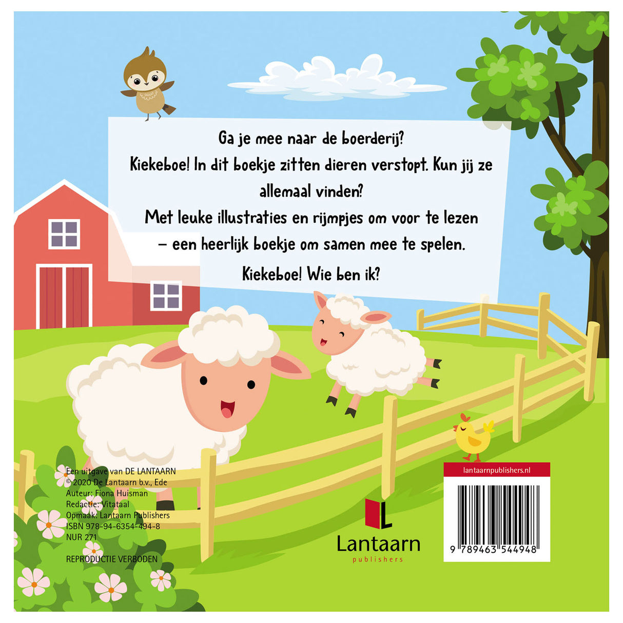 Lantaarn publishers mijn kiekeboek - boerderijvriendjes
