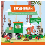 Lantaarn publishers boek en puzzeltrein bosdieren