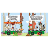 Lantaarn publishers boek en puzzeltrein bosdieren