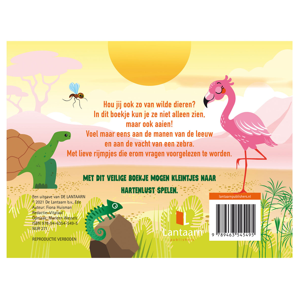 Lantaarn publishers kijk en voel - wilde dieren
