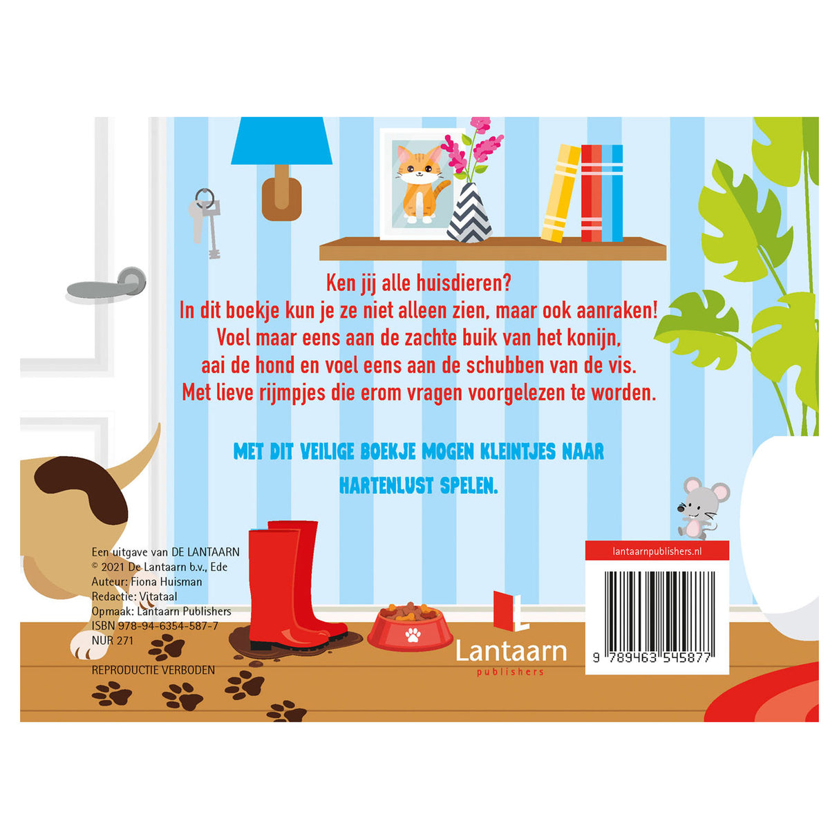 Lantaarn publishers kijk en voel - huisdieren