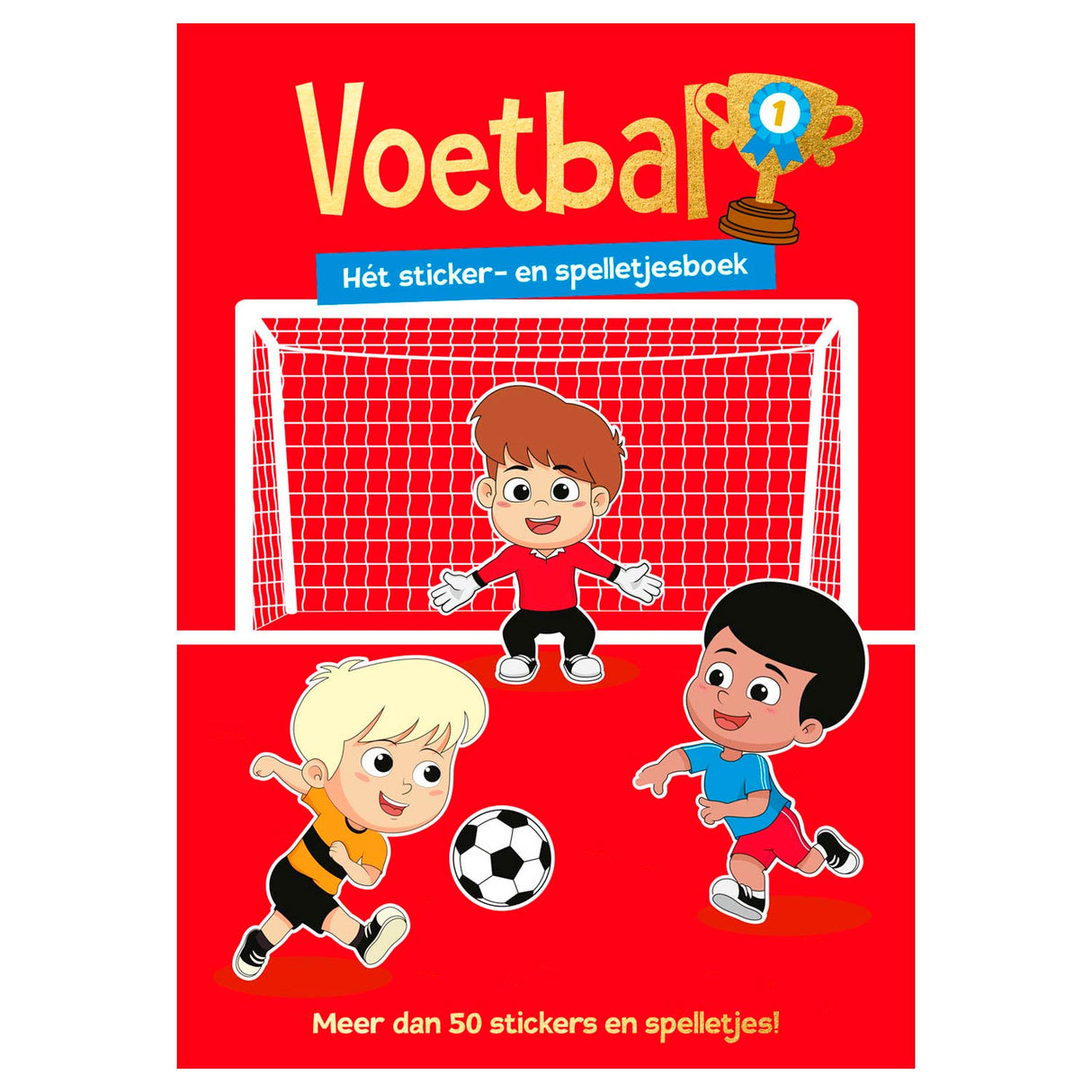 Rebo publishers voetbal sticker- en activiteitenboek