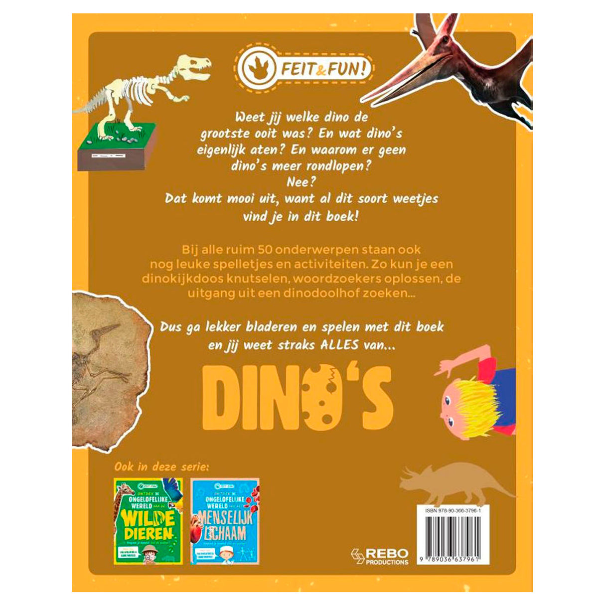 Rebo publishers feit fun - dinosauriërs
