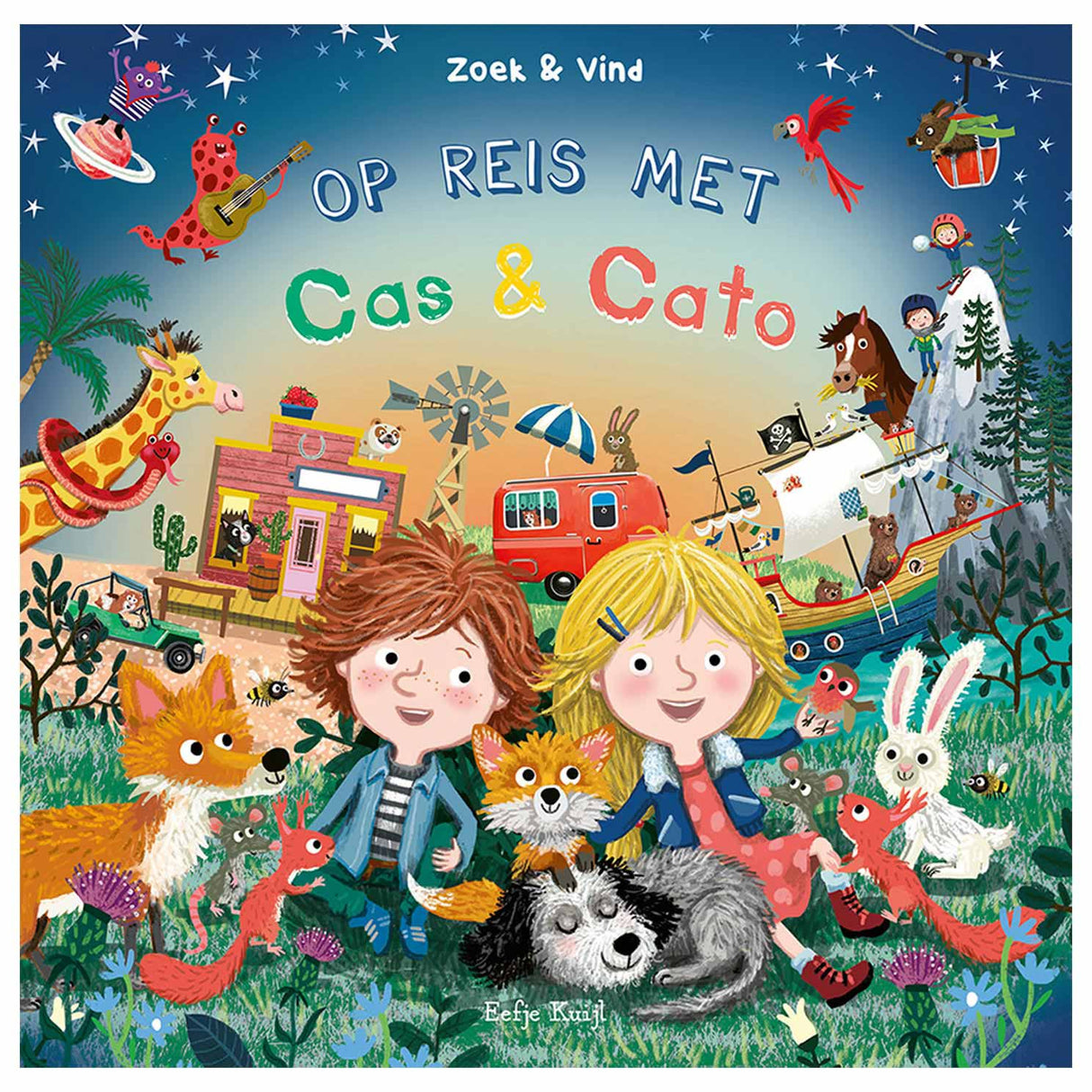 Rebo publishers zoek en vind - op reis met cas cato